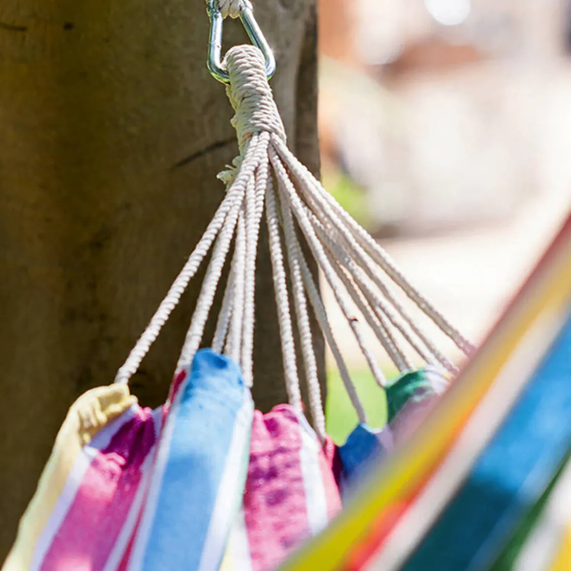 Set de fijación para hamaca