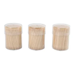 Set Frascos De Palillos Mondadientes