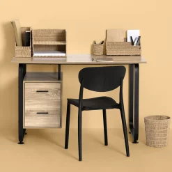 Silla Apilable Negra