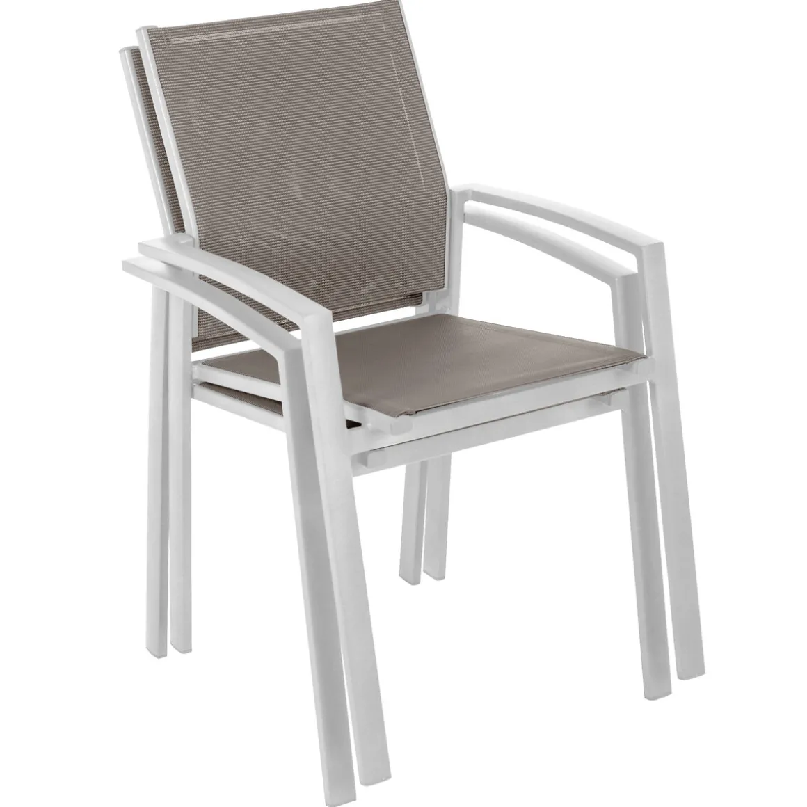 Silla AXIOME noisette y blanco