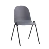 Silla CAMERON gris apilable