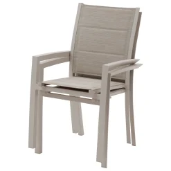 Silla con reposabrazos ALLURE ATHEA beige avoin