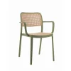 Silla de exterior beige