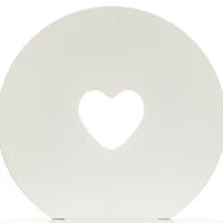 Silla Douceur Con Corazones Blanca