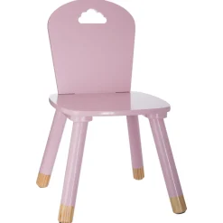 Silla Douceur Rosa Mdf 50x31.5x32Cm