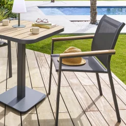 Silla ESSENTIA gris antracita