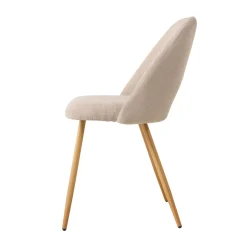 Silla FRESNO de tela beige