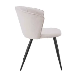 Silla LOLA beige de tejido