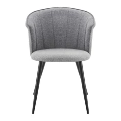 Silla LOLA gris de tela