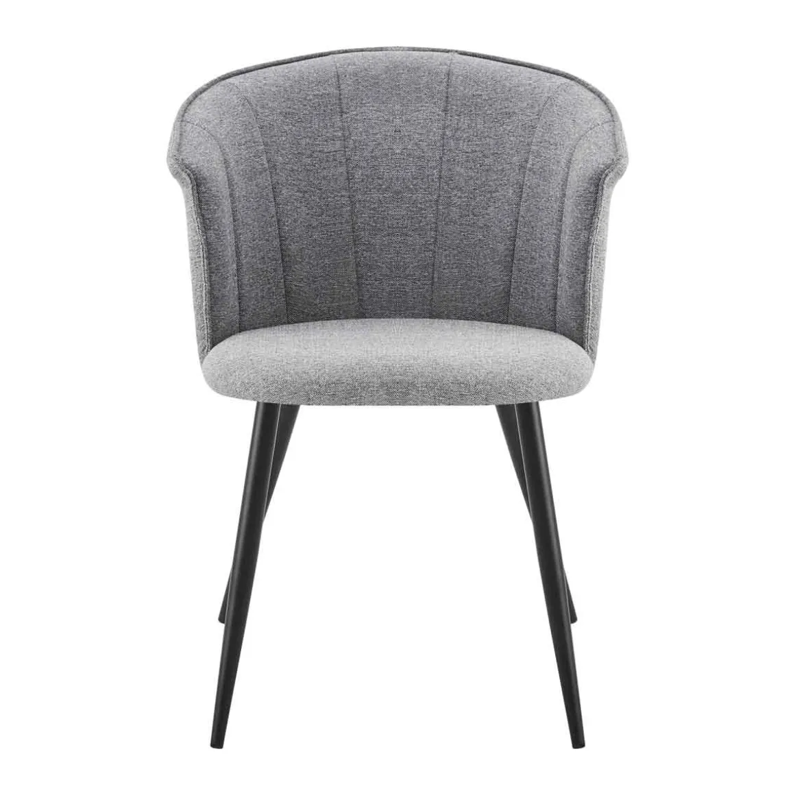 Silla LOLA gris de tela