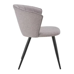 Silla LOLA taupe de tejido