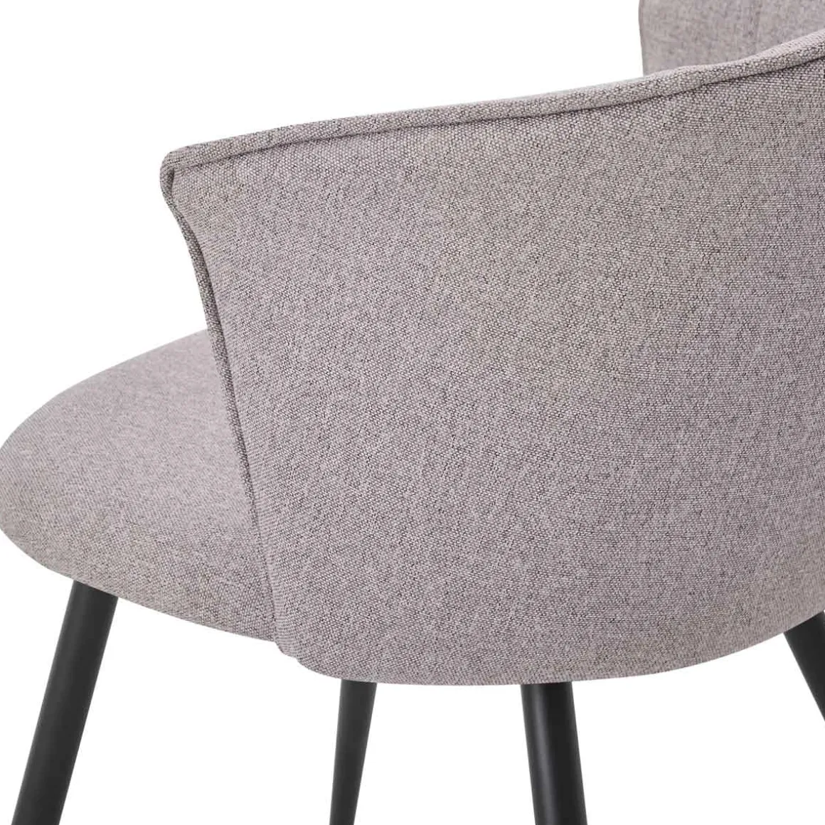 Silla LOLA taupe de tejido