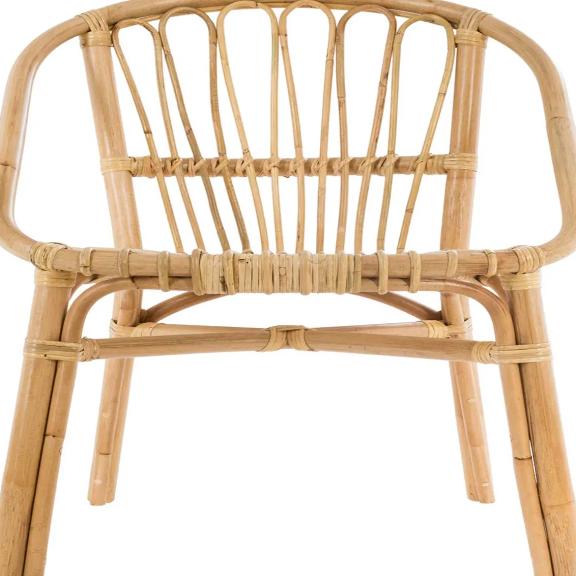 Silla Natural Dream De Ratán 56x56x80Cm