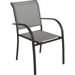Silla PIAZZA galet y graphite