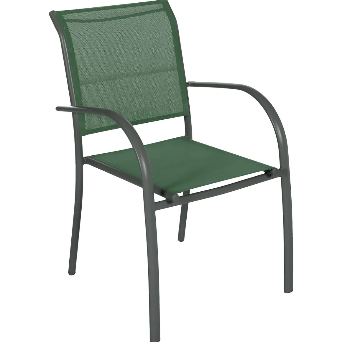 Silla PIAZZA verde oliva y graphite