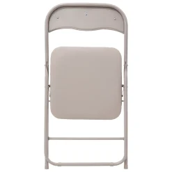 Silla plegable beige
