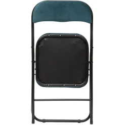 Silla Plegable C/Asiento De Terciopelo