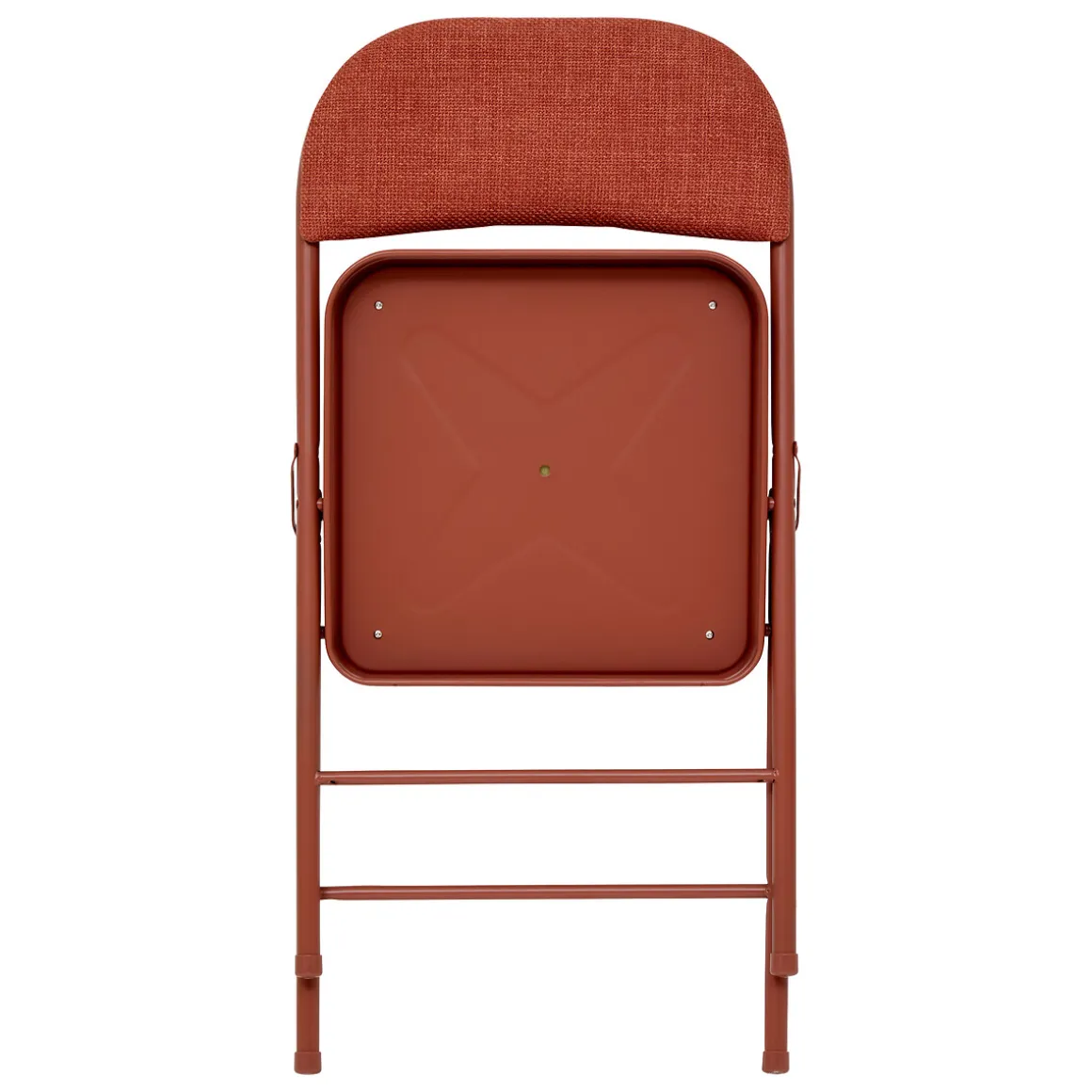 Silla plegable FLEXY terracota de metal