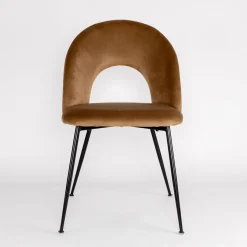 Silla RAVEN de tejido beige