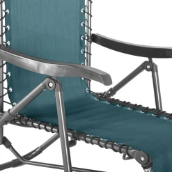 Silla relax SILOS azul canard