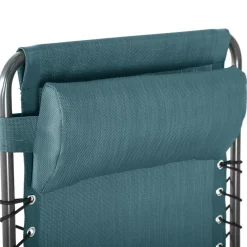 Silla relax SILOS azul canard
