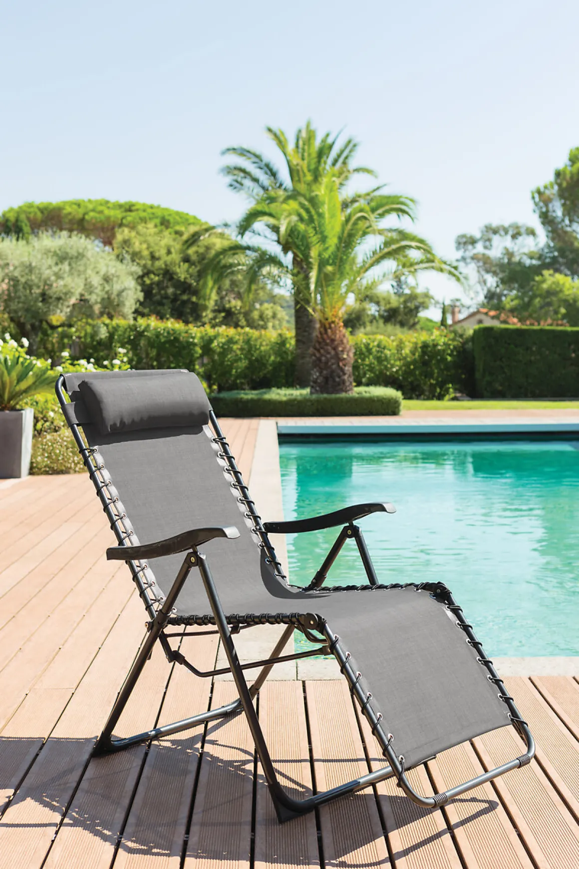 Silla relax SILOS gris antracite