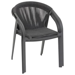 Silla RIU gris antracita e grafito