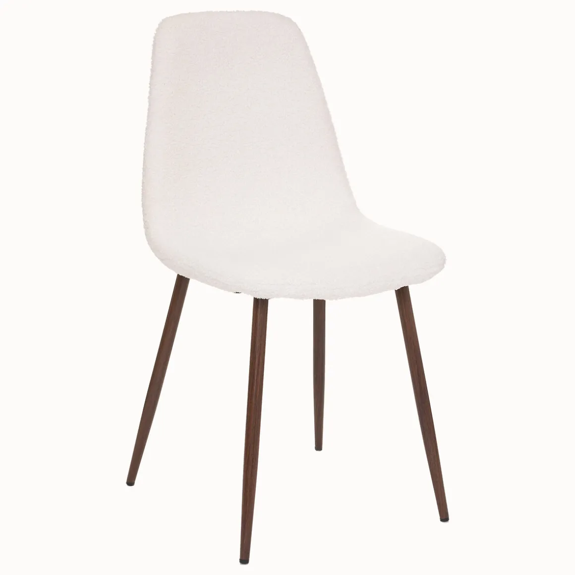 Silla Roka De Pelo Blanco 44x51x85Cm