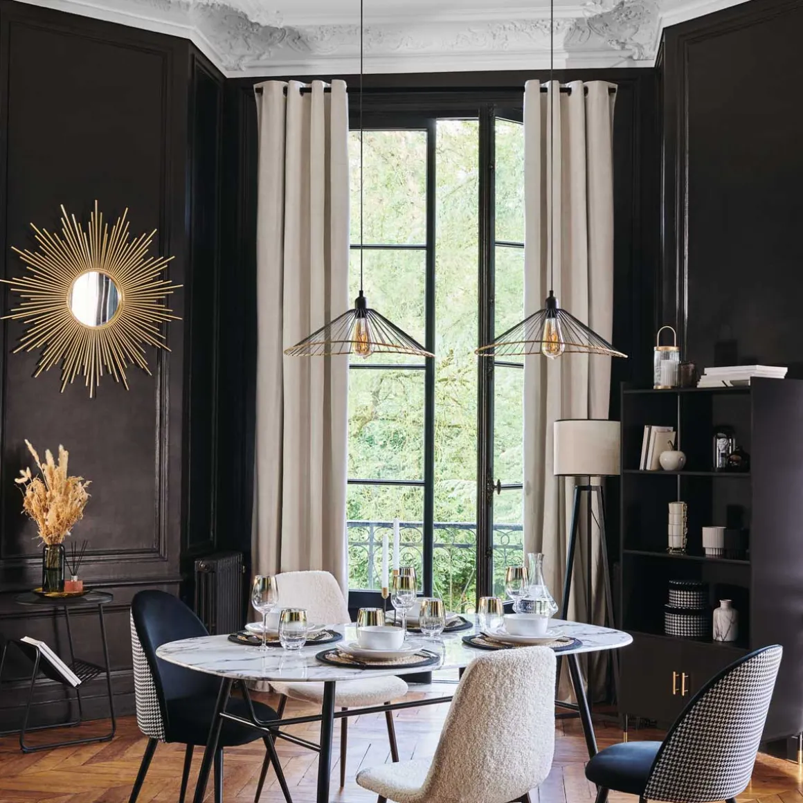 Silla Roka De Pelo Blanco 44x51x85Cm