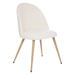 Silla Slano Bouclee Blanco 54x52x84Cm