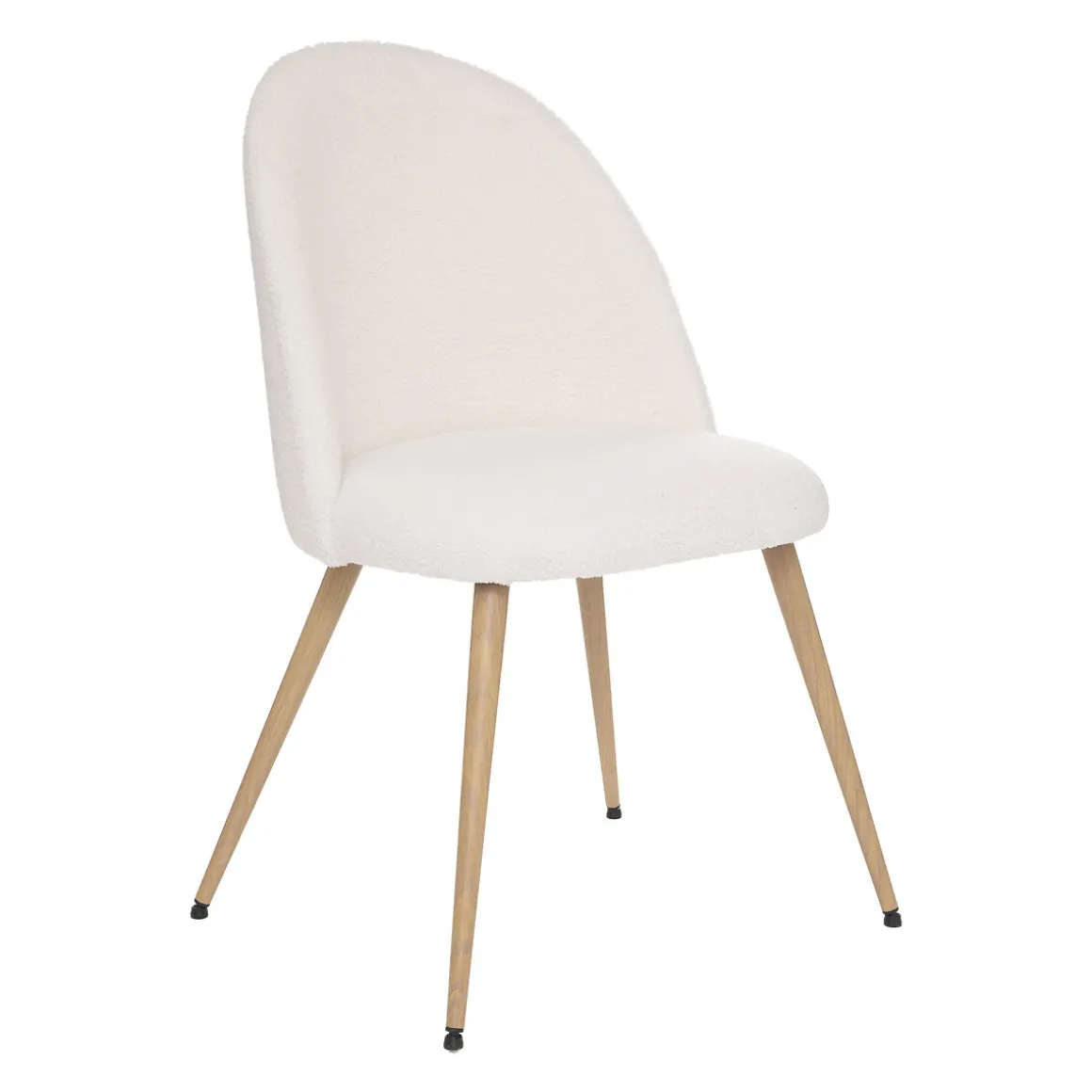 Silla Slano Bouclee Blanco 54x52x84Cm
