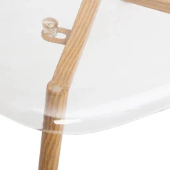 Silla Taho Transparente 46x54x85Cm