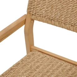 Silla TEMEIRA de madera de acacia