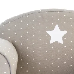 Sillón Clásico Gris Pardo 50x39x44Cm