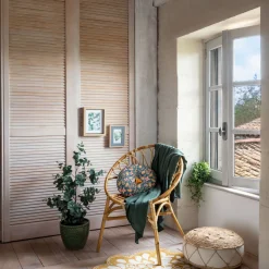 Sillón De Ratán Folk 84.5x68x61Cm