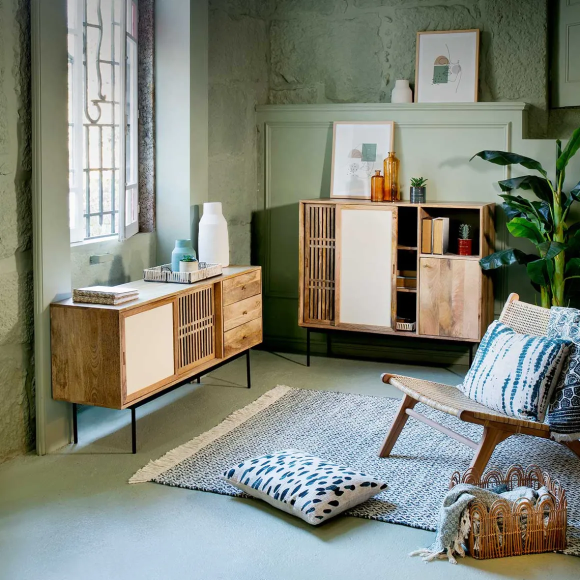 Sillón Timor Poesie De Ratán 65x80x71Cm