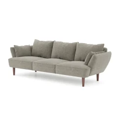 Sofá Bruges Gris 225x99x82Cm