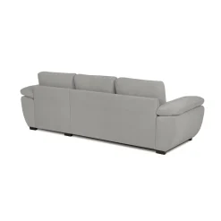 Sofá cama DRESDEN con arcón y chaise longue beige