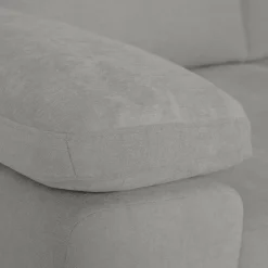 Sofá cama DRESDEN con arcón y chaise longue beige