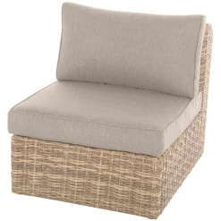 Sofá MOORÉA savana de ratán sintético