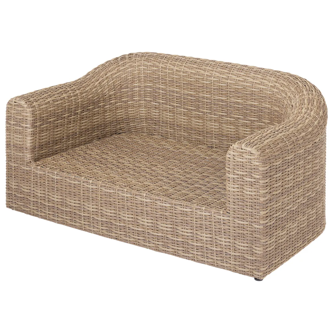 Sofá MOORÉA savana de ratán sintético 2 plazas