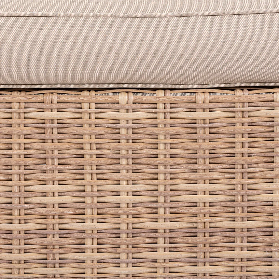 Sofá MOORÉA savana de ratán sintético 2 plazas