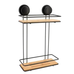 Soporte De Ducha C/2 Niveles Y Ventosas