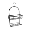 Soporte De Ducha Negro Con Gancho