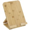 Soporte para tablet de bambú