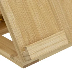 Soporte para tablet de bambú