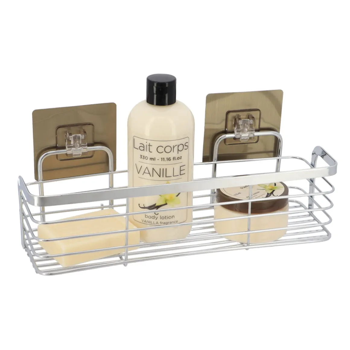 Soporte/Estante C/Adhesivo Y Ventosas