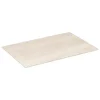 Tabla de cortar beige de vidrio templado 30x20cm