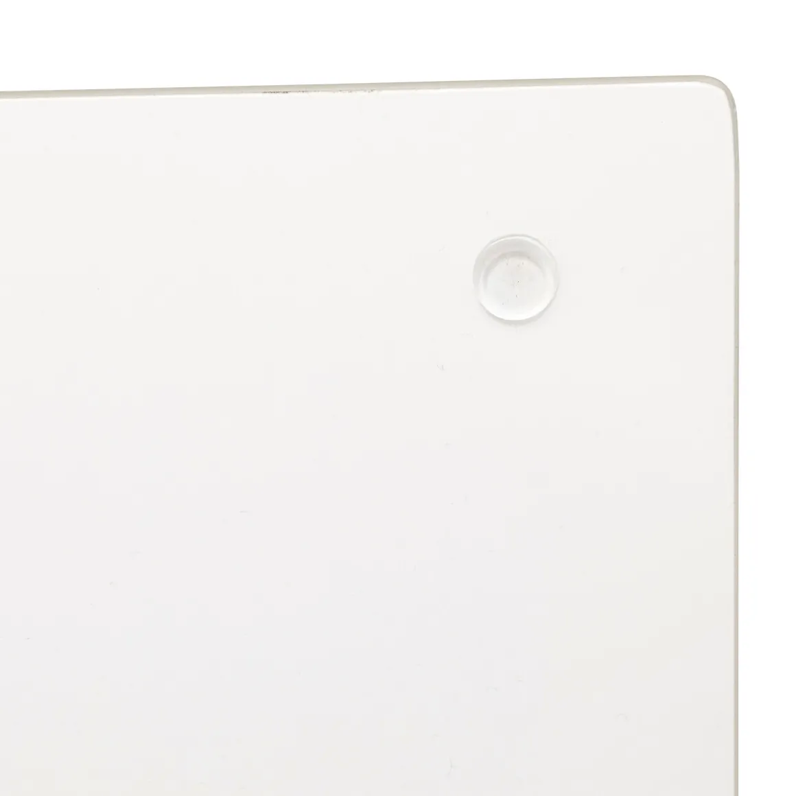 Tabla de cortar beige de vidrio templado 30x20cm