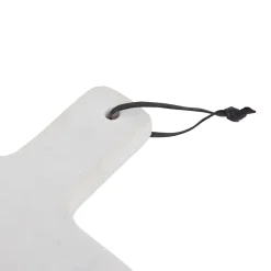 Tabla de presentación blanco de mármol 36cm